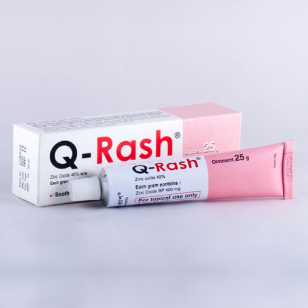 Q-RASH 25gm Oint. 